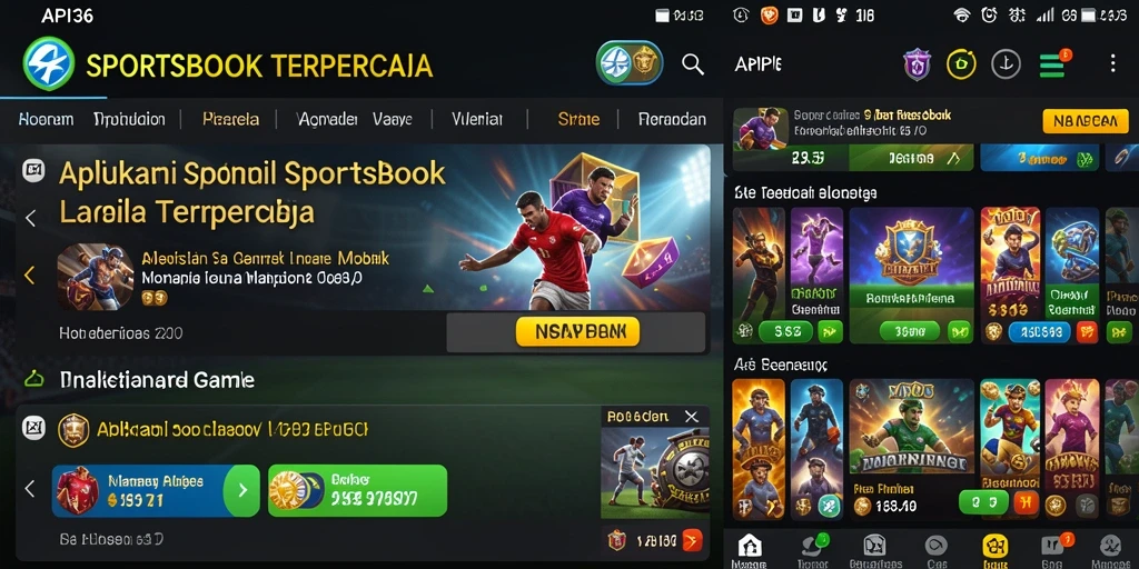 Tampilan gameplay API36 yang menampilkan taruhan olahraga menarik.