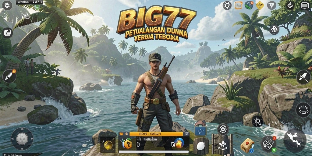 Tampilan gameplay BIG77 yang mendebarkan di dunia terbuka.
