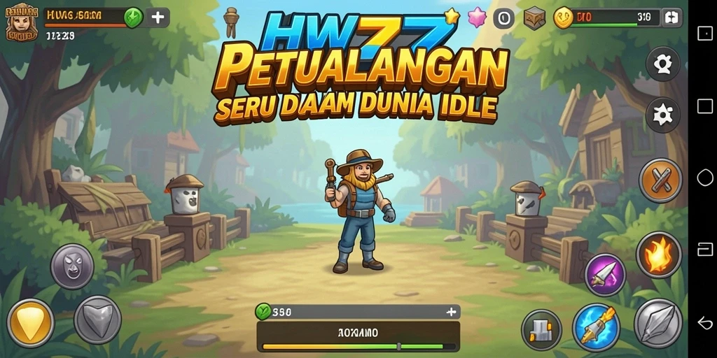 Screenshot menunjukkan aksi seru dalam permainan HW777 yang mengasyikkan.