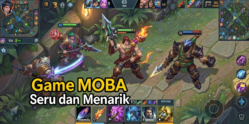 Gameplay seru di arena pertarungan KEPO66 yang penuh strategi.
