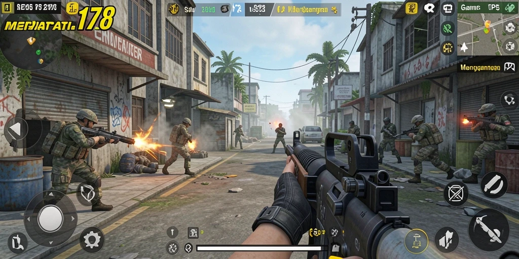 Gameplay seru dalam MERPATI178 dengan aksi tempur yang menarik.