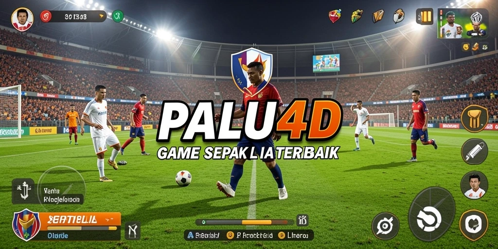 Screenshot gameplay PALU4D yang menampilkan aksi seru di lapangan.