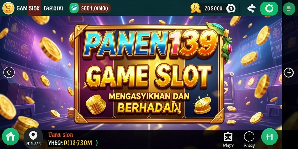 Tampilan menarik dari gameplay Slot di PANEN138 yang penuh warna.