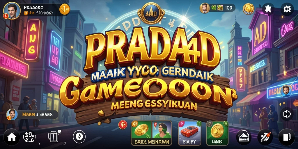 Tampilan gameplay Tycoon yang menarik dan memukau.