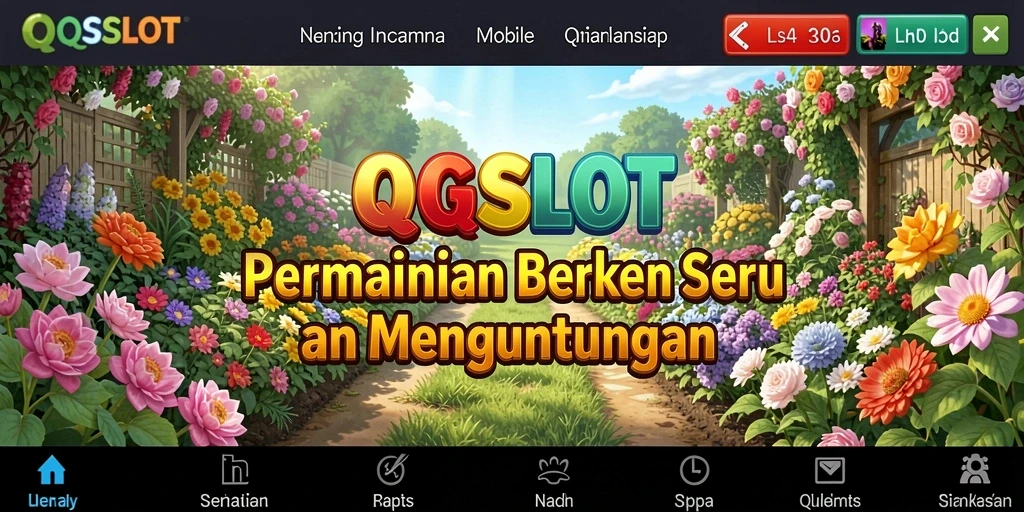 Tampak menariknya gameplay berkebun di QQSLOT.