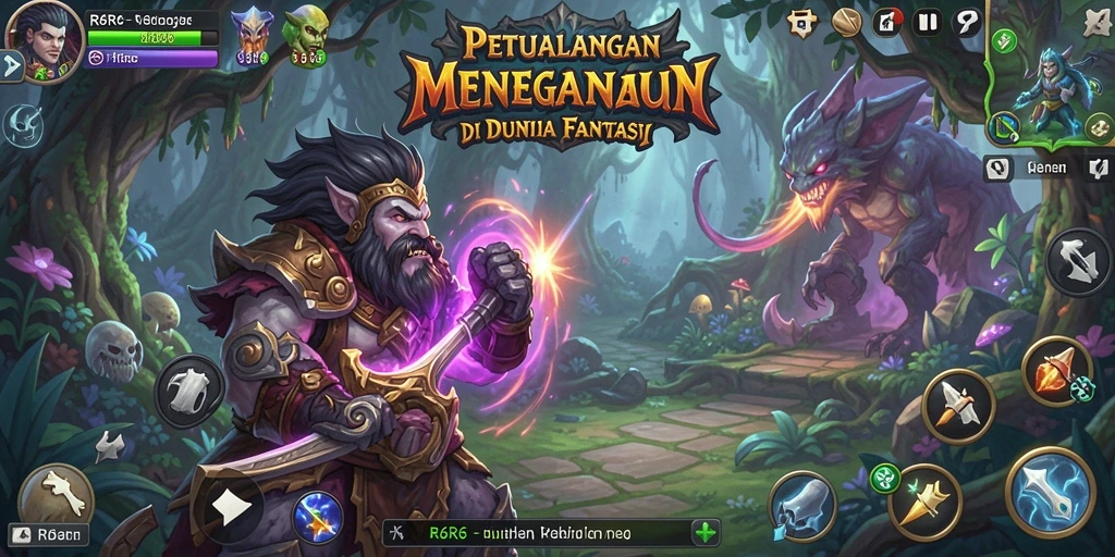 Screenshot gameplay R6R6 yang menampilkan aksi mendebarkan dalam petualangan.