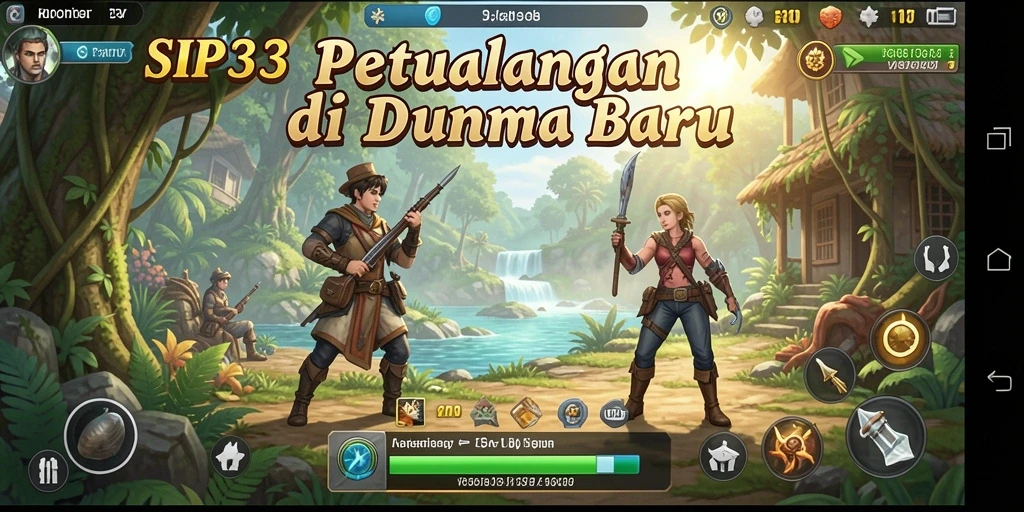 Tampilan gameplay SIP33 yang penuh warna dan interaksi seru.