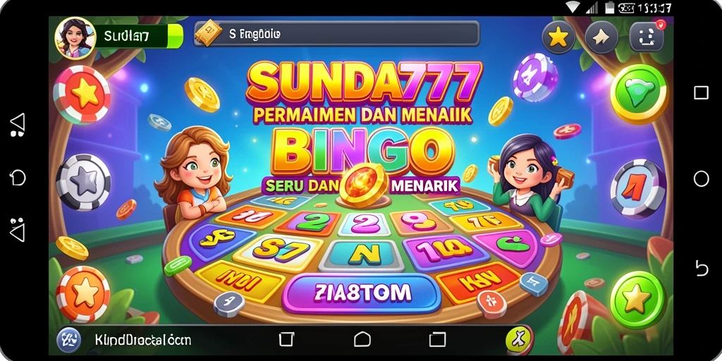 Tangkapan layar SUNDA777 menampilkan gameplay Bingo yang seru dan interaktif.