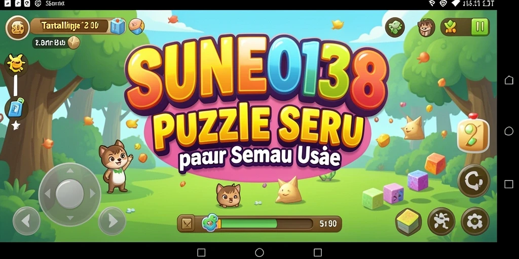 Tampilan gameplay SUNEO138 yang menarik dengan berbagai tantangan Puzzle.