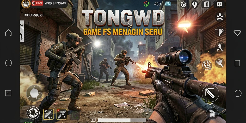 Gameplay seru dengan aksi tembak-menembak intens